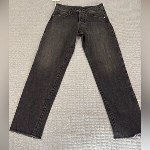 Nine in the Morning Living Man Carrot Fit Black Jeans Size 32W 30L